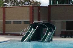 Double Flume Pool Slide Model 1800-81