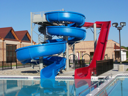 Fiberglass Water Slide Model 1873 Fiberglass Water Slide Model 1873