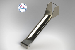 Stainless Steel Playground Slide Model SS-P105  - surface mount