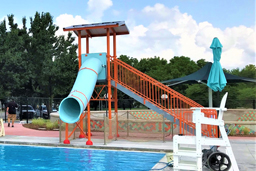 Drop Slide Pool Slide Model 5009