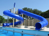 DoublePolyethylene Flume Water Slide Model 9410