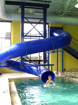 Water Slide Model 1600 Custom Ceiling Mount