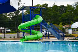 Closed Fiberglass Flume Water Slide Model 1616-32