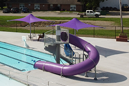 Polyethylene Flume Water Slide Model 1663