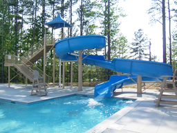 Water Slides: Entry Height 15' to 15' 11"