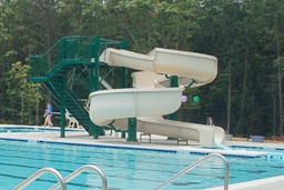 Fiberglass Water Slide Model 1820