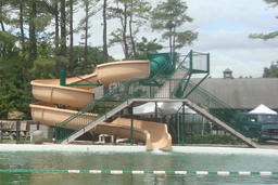 Fiberglass Water Slide Model 1910
