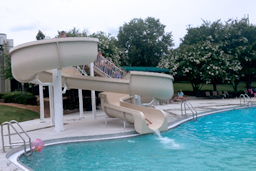 Fiberglass Water Slide Model 1820