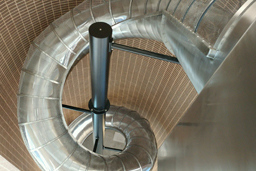 Stainless Steel Slide with Clear Top Model SS-A1014