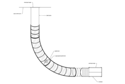 Stainless Steel Slide with Clear Top Model SS-A1038 plan view