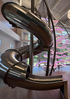 Stainless Steel Spiral Slide Model SS-A1040